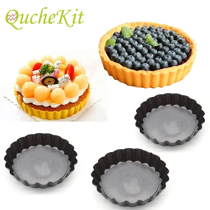 Tart Pan Loose - Set di 6 Stampi Antiaderenti per