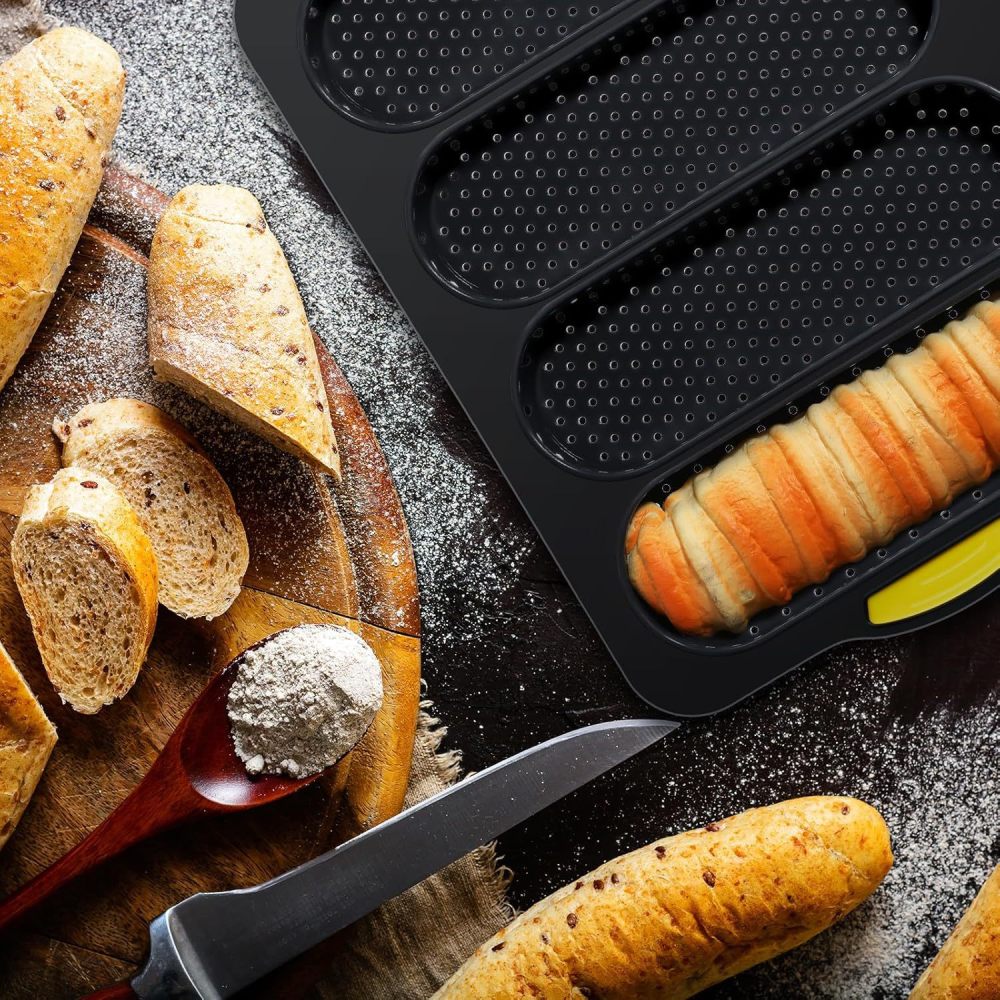 Kitchen Essentials Baking Tray - Set di Stampi Professionali in Silicone