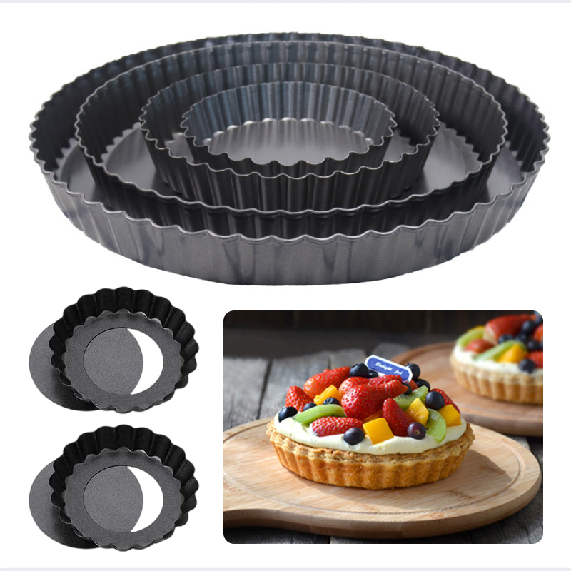Tart Pan Loose - Teglia da forno 4/6/8/9 pollici rimovibile