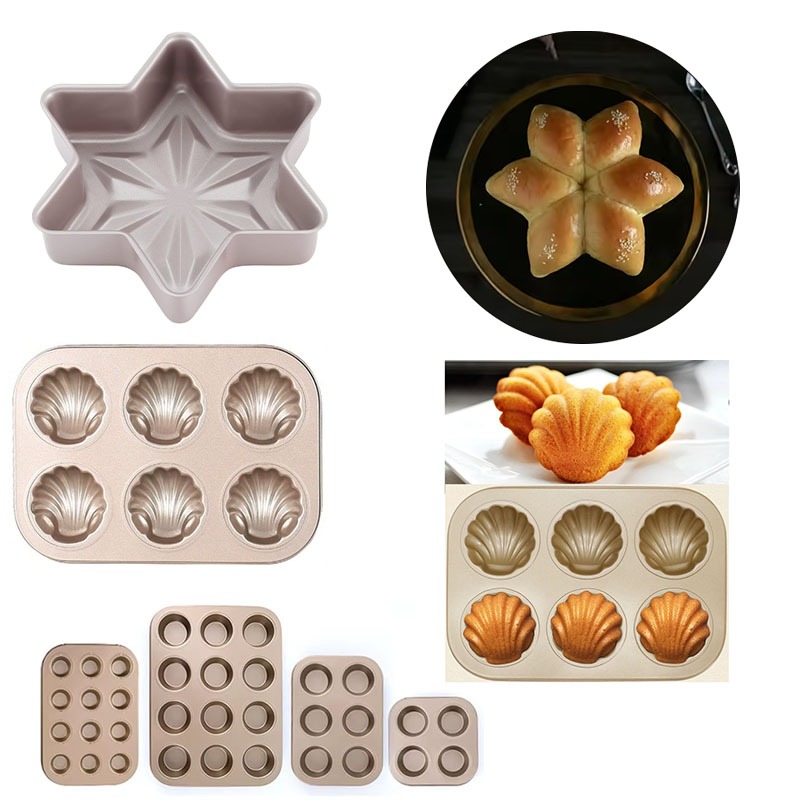 Kitchen Essentials Baking Tray - Teglia per cupcake antiaderente Vassoio per