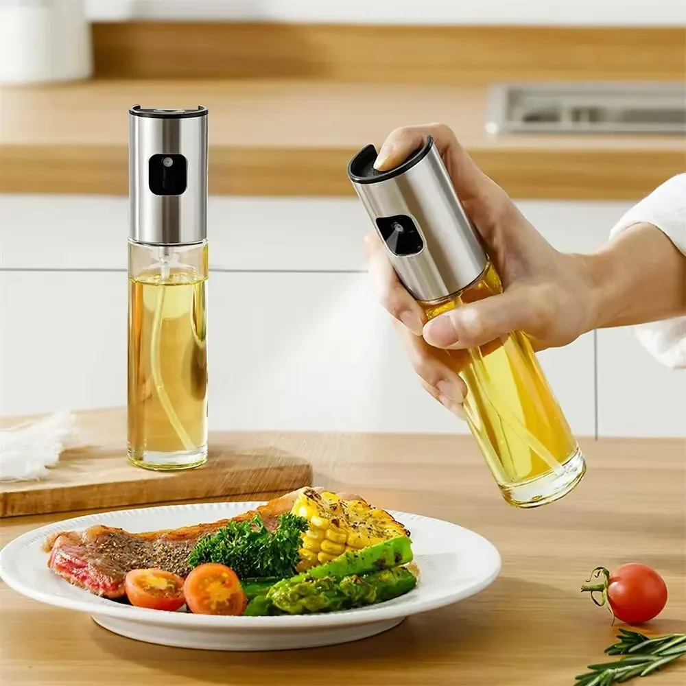 Kitchen Glass Baking Set - Spruzzatore di olio in vetro per
