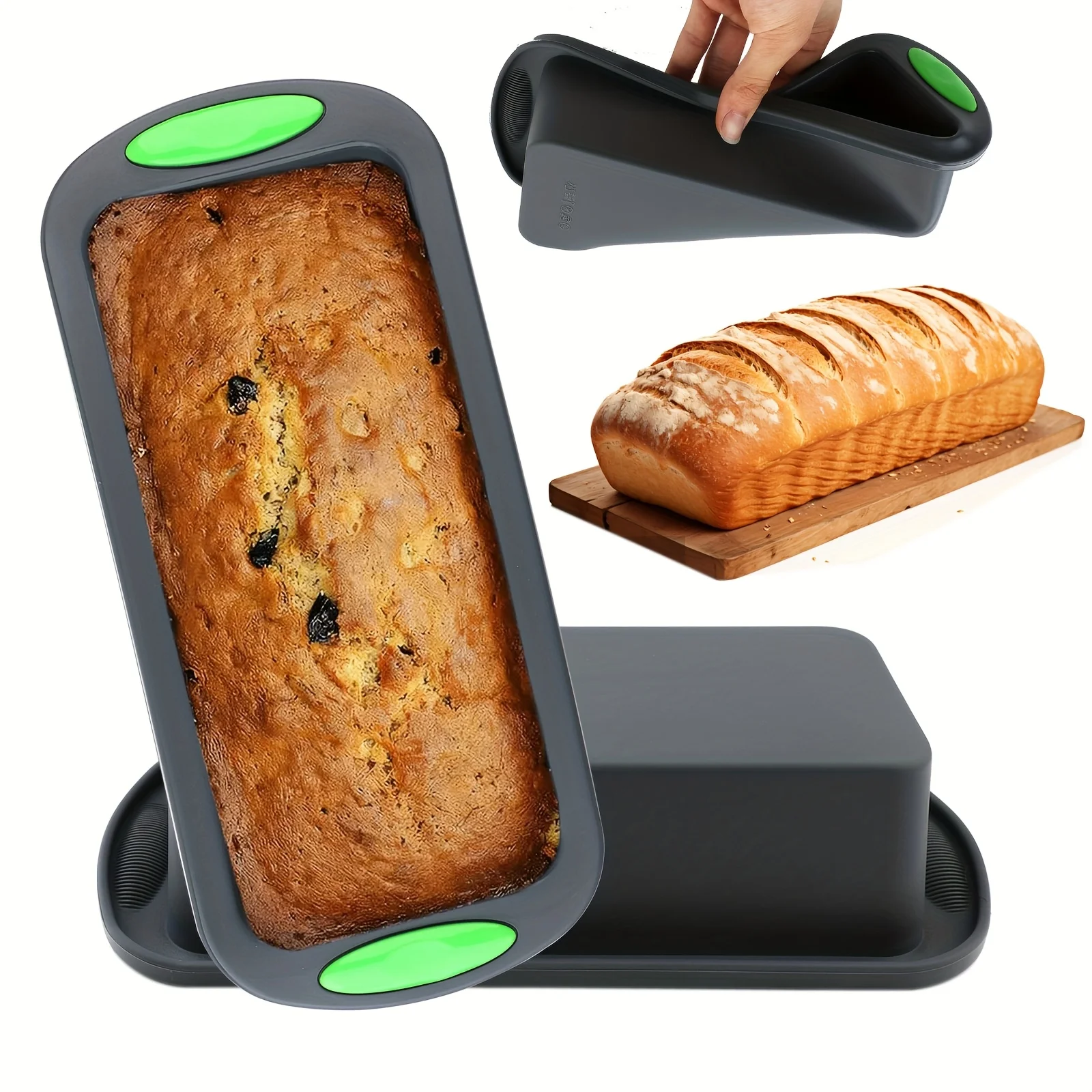 Kitchen Essentials Baking Tray - Teglia da Forno Rettangolare in Silicone