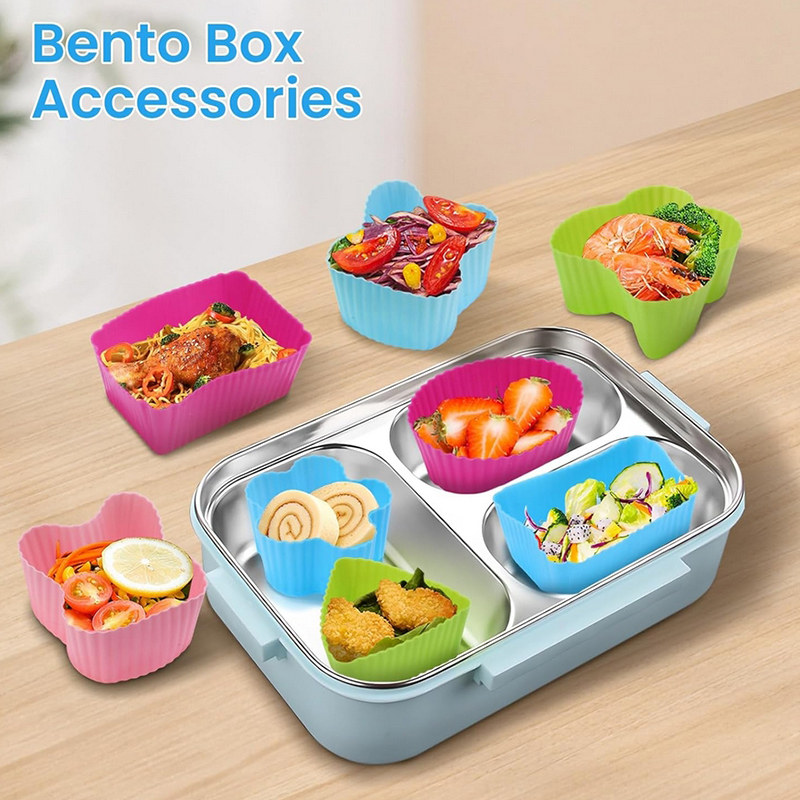 Kitchen Accessories For Baking - 8 divisori in silicone per contenitori