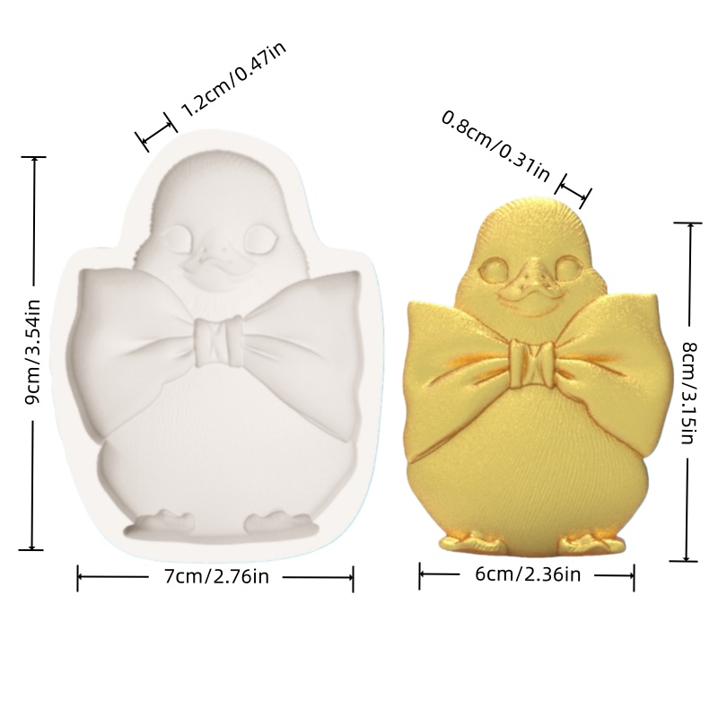 Stampo a Forma di Paperella co - Silicone Cake Mold recensione e prezzo