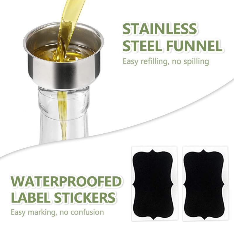 Dispenser per Olio e Aceto in  - Kitchen Glass Baking Set recensione e prezzo
