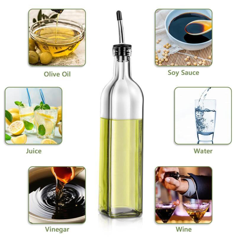 Dispenser per Olio e Aceto in  - Kitchen Glass Baking Set recensione e prezzo