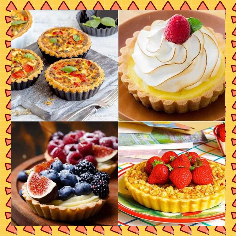 A008 18 Pz 4In/10Cm Mini Torta - Tart Pan Loose recensione e prezzo