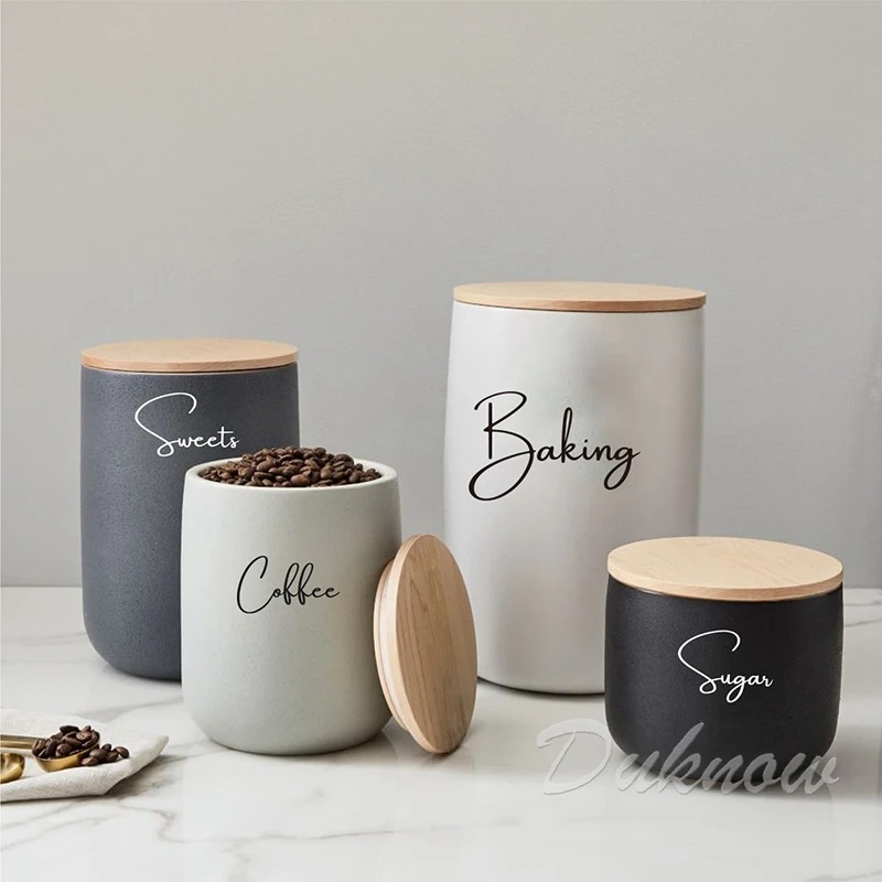 Etichette Adesive per Barattol - Kitchen Baking Quotes recensione e prezzo