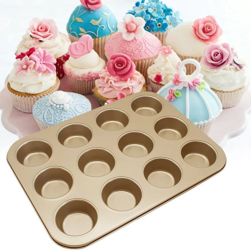 Teglia per cupcake antiaderent - Kitchen Essentials Baking Tray recensione e prezzo