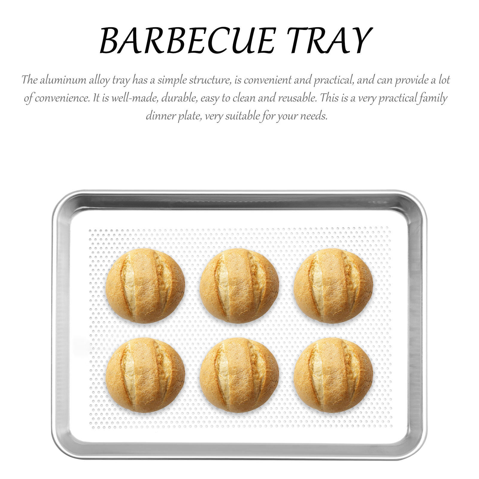 1 Pezzo Teglia da Forno in Leg - Kitchen Essentials Baking Tray recensione e prezzo
