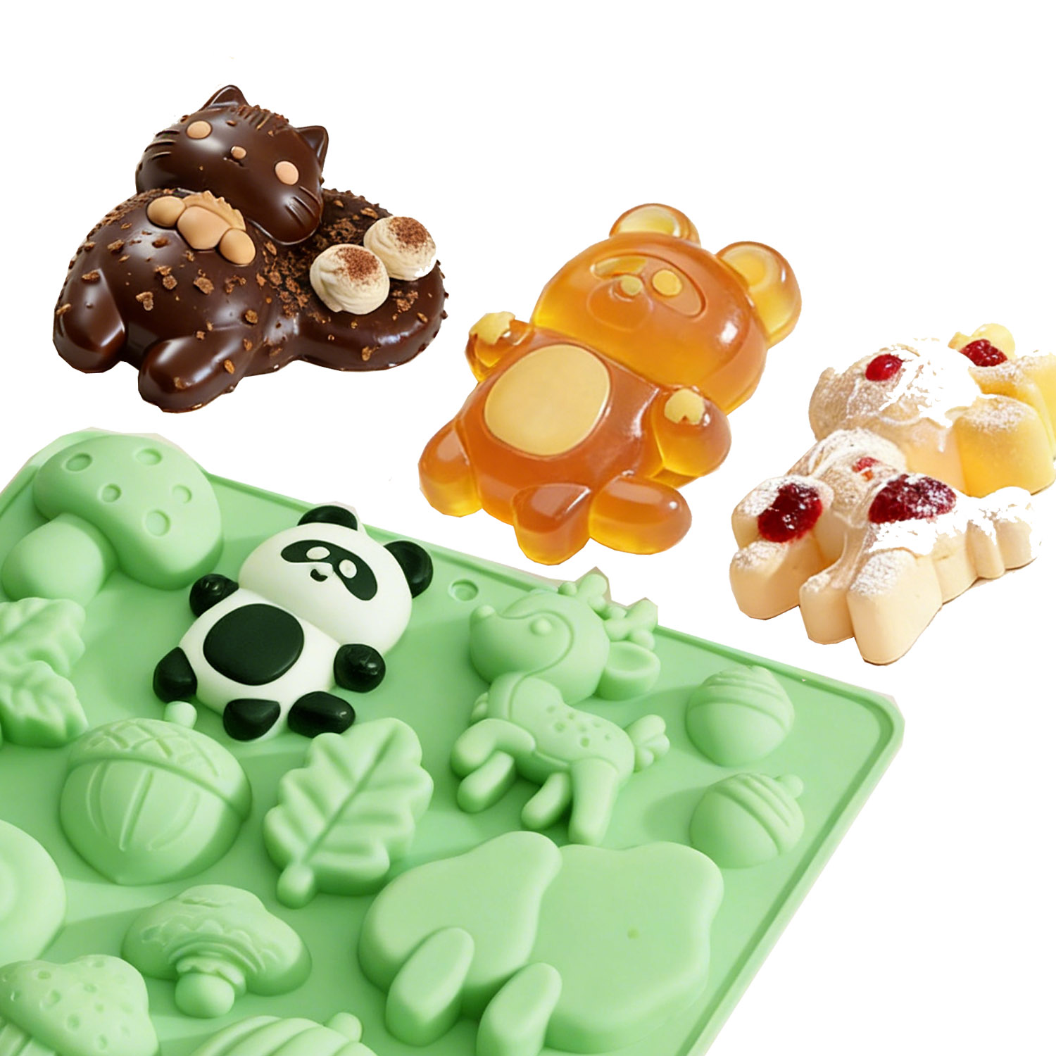 1 stampo in silicone a forma d - Silicone Cake Mold recensione e prezzo