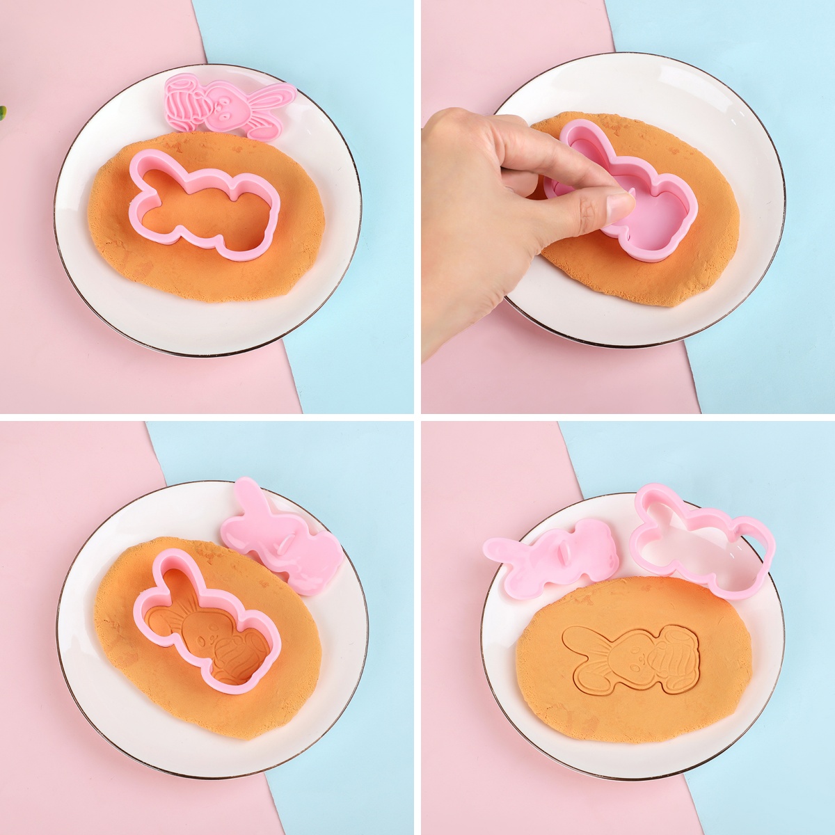 6 pz/set Coniglietto di Pasqua - Kitchen Accessories For Baking recensione e prezzo